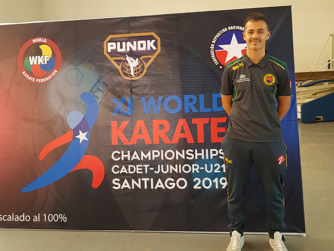 Karate Superstar Returns Home from Junior World Championships – WSAS